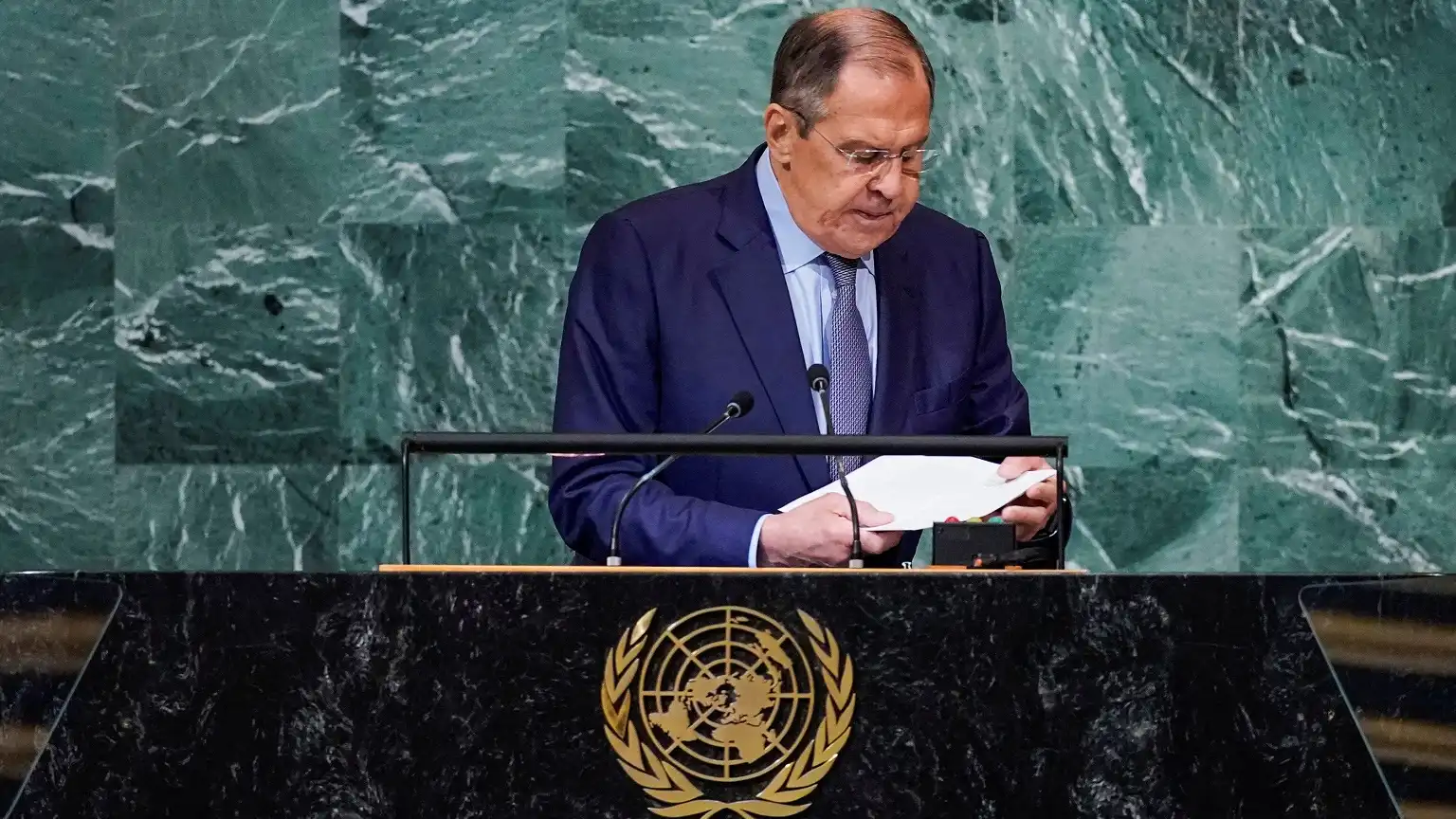Sergej Lavrov u UN-u_REUTERS-1664048127942.webp