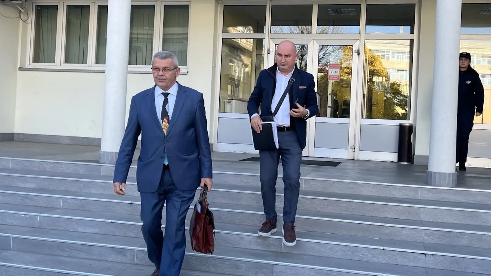 Zoran Bubić i Aleksandar Džombić ispred suda
