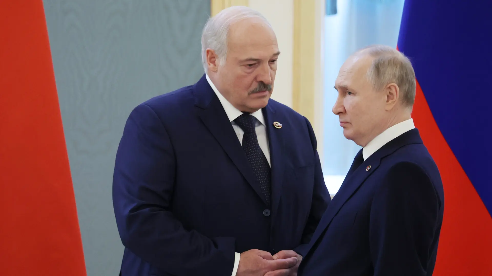 lukašenko putin Mikhail Klimentyev, Sputnik, Kremlin Pool Photo via AP tanjug-642edd760dbbe.webp
