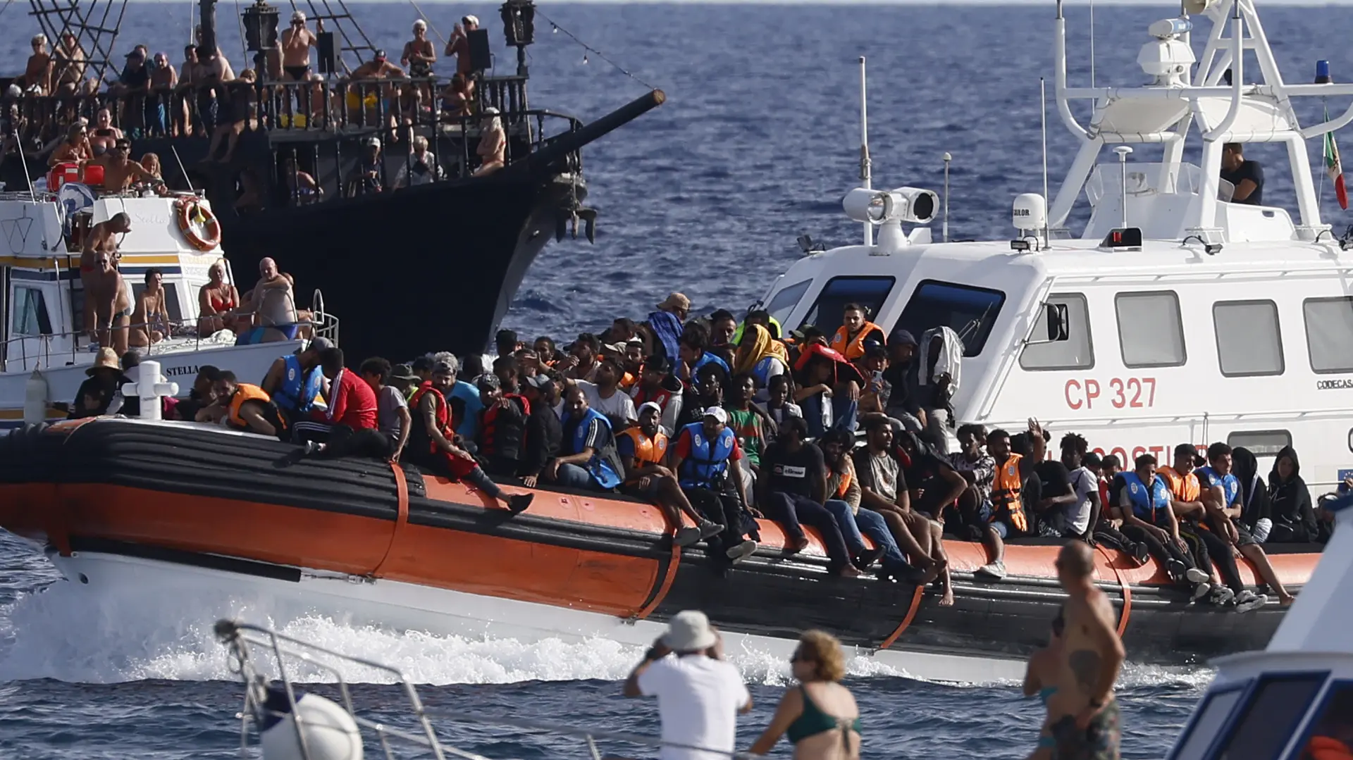 Italija migranti Lampeduza Cecilia FabianoLaPresse via AP via Tanjug-653e5cafb293d.webp
