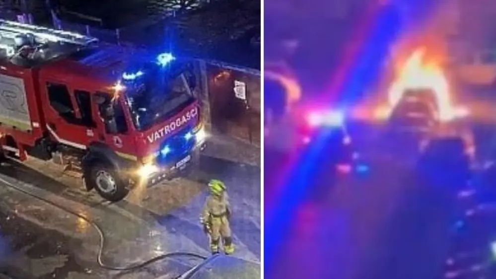 vatrogaci zaplaljen automobili Sarajevo-657e9982e4717.webp