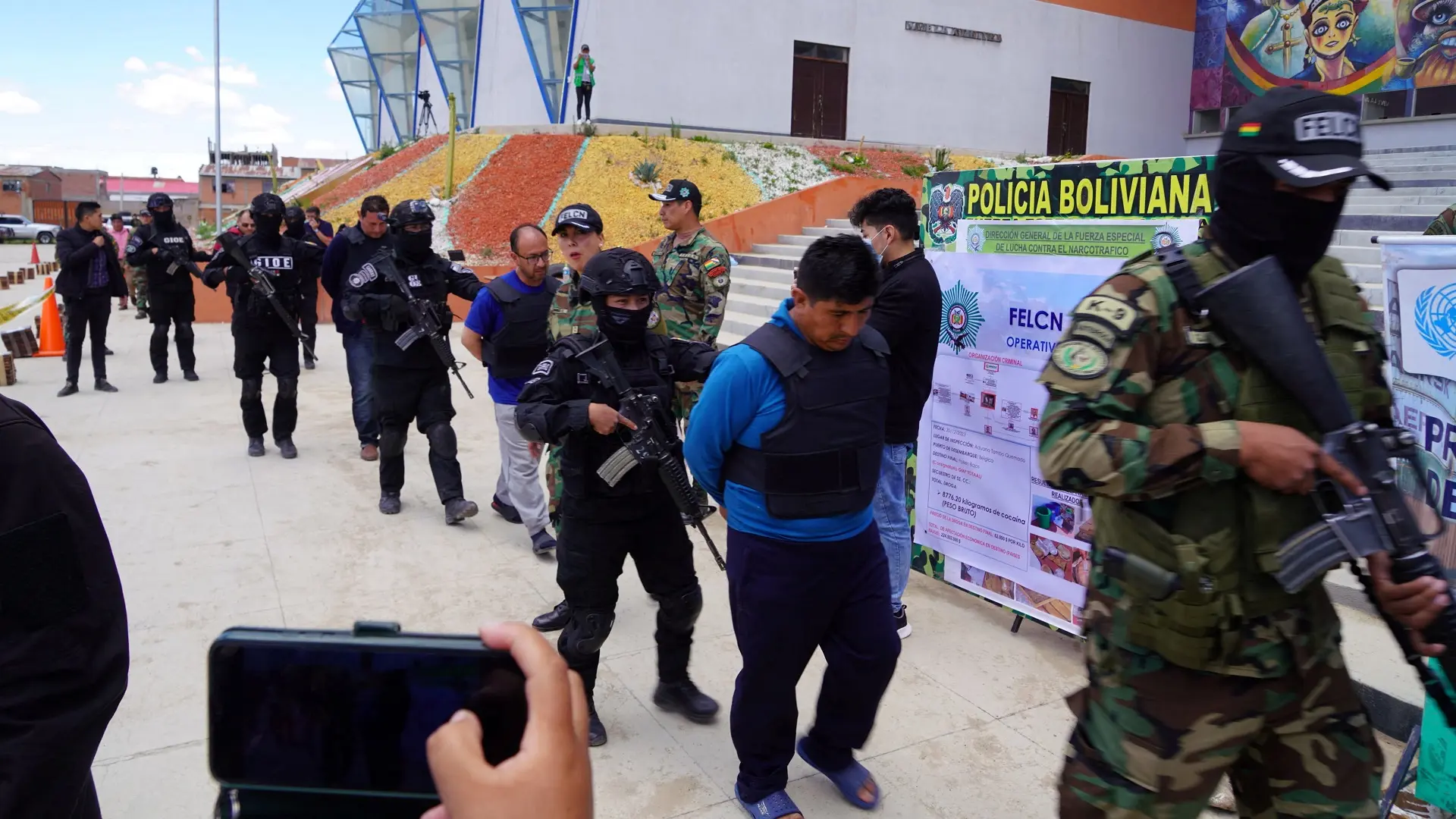 bolivija, hapešnje, najveća zaplena kokaina ikada 8,7 tona - 5 jan 2024 - foto Reuters-65986d3d44368.webp