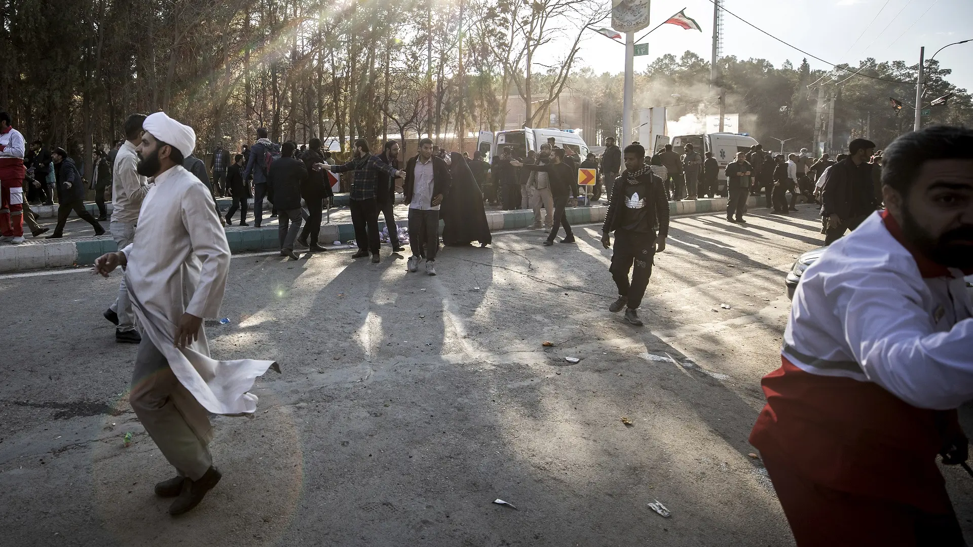 eksplozije u Iranu, obeležavanje godišnjice smrti kasem sulejmani, 3 jan 2023 - foto AP Photo Mahdi Karbakhsh Ravari Tanjug (2)-659580f5942ff.webp