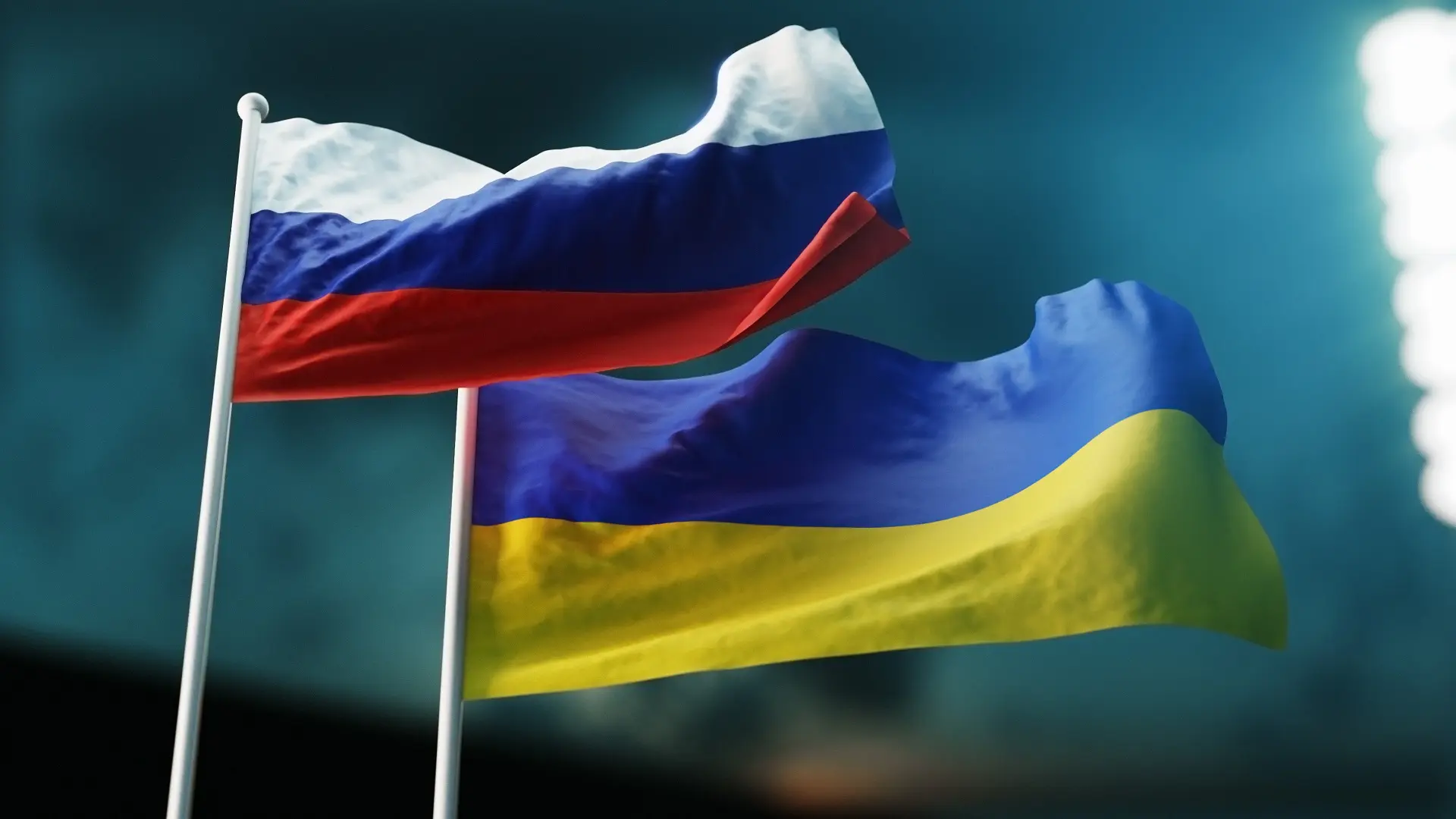 rat u ukrajini, rusko-ukrajinski sukob, rusija, ukrajina, zastave, zastava rusije, ukrajine - shutterstock (3)-65ae219ea59b0.webp