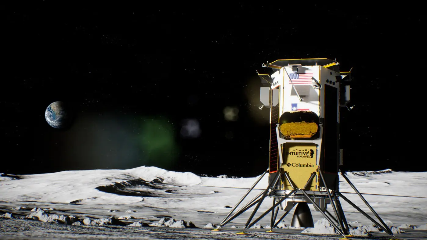 Nova-C, lunarni ledner Odisej - 23 feb 2024 - profimedia-65d8534165042.webp