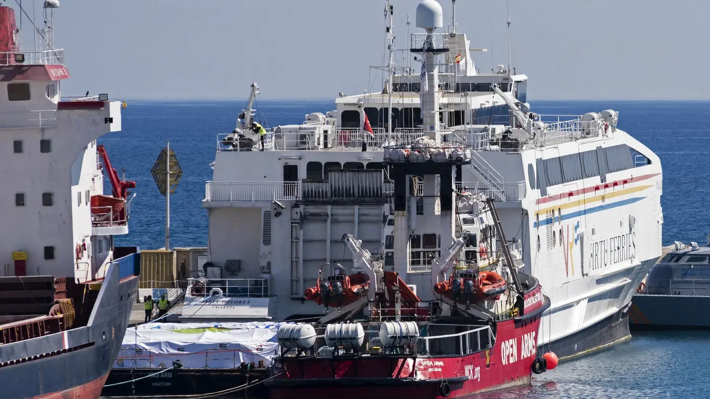 brod Open Arms iz Larnake krenuo za Pojas Gaze, Larnaka, Kipar, humanitarna pomoć - 11 mart 2024 - profimedia-65f026b5a1c67.webp
