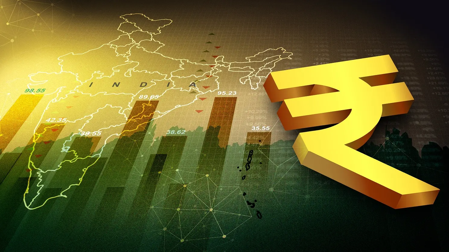 indija, indijska ekonomija, indijska valuta rupija - shutterstock-65edb26208865.webp