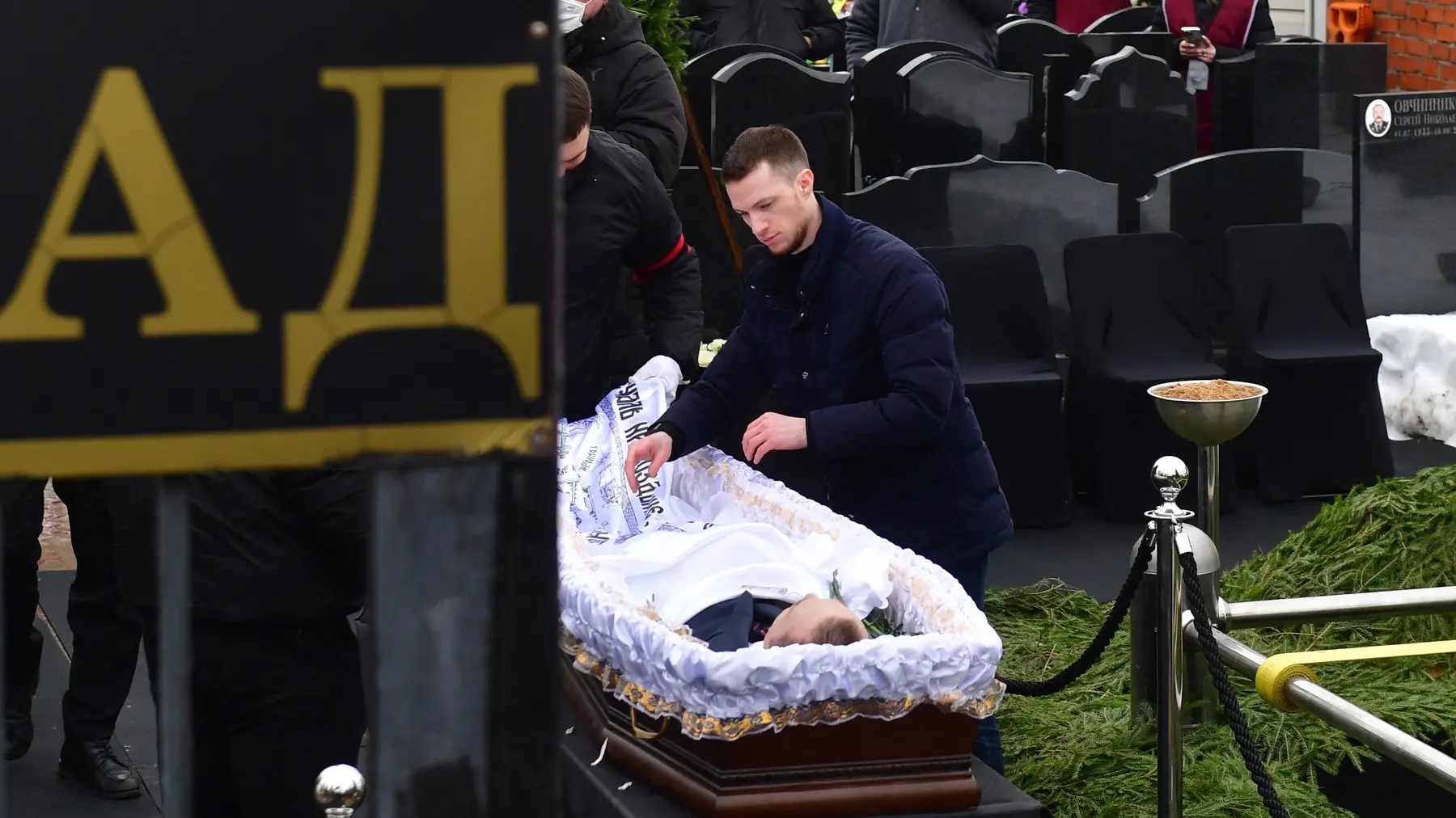 sahrana sahranjen aleksej navaljni, borisovsko groblje - 1 mart 2024 - foto Profimedia-65e1f349e627c.webp