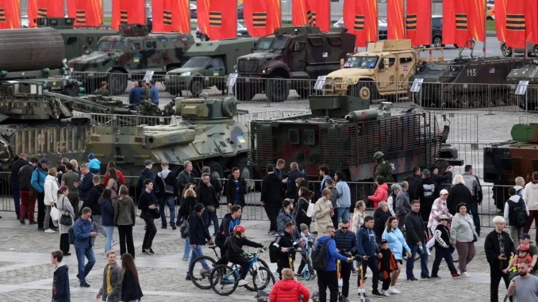 NATO vozila borbena u Moskvi, Rusiji izložba-6631fd4eb8961.webp