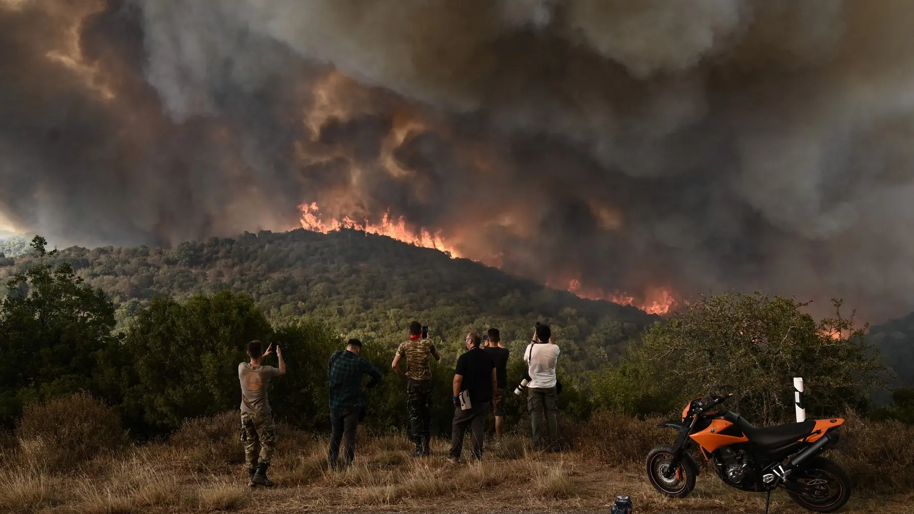 sikorahi, grčka, požari u grčkoj, šumski požari - 23 avg 2023 - profimedia-66350407a7479.webp