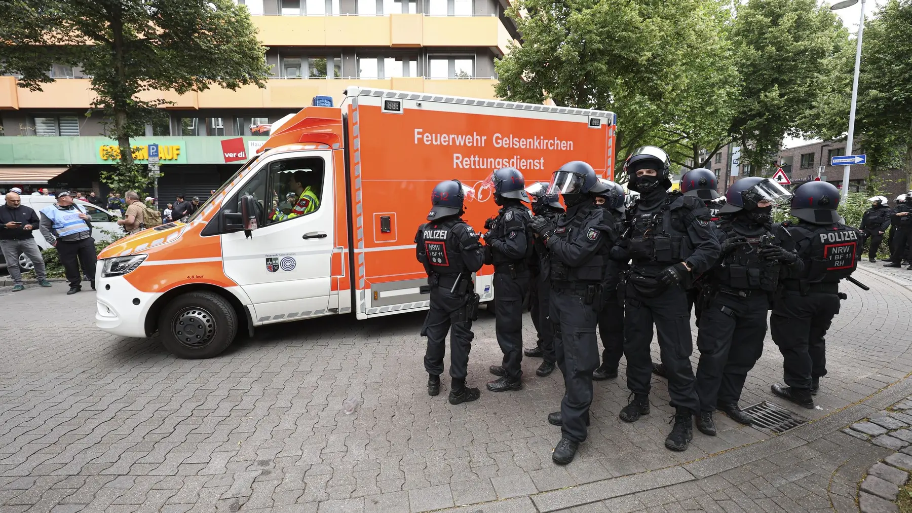 gelzenkirhen, euro 2024 - nemačka gelzenkirhenska policija - 16 jun 2024 - profimedia-666f4a9a013a9.webp